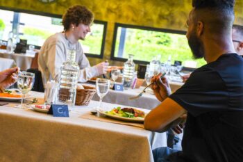 déjeuner, restaurant le Pommeret