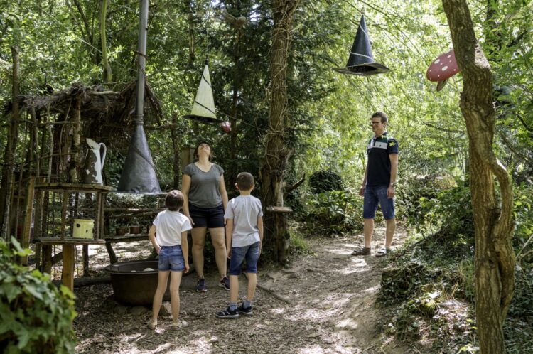 sortie famille, jardin